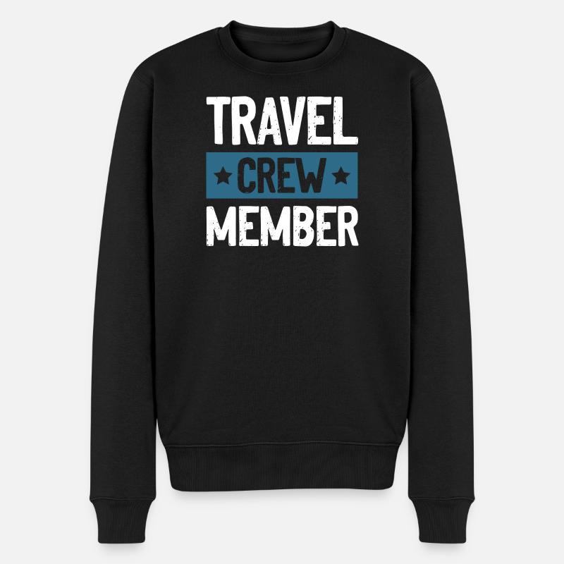 Équipe de voyage - Pull Premium bio Homme - noir
