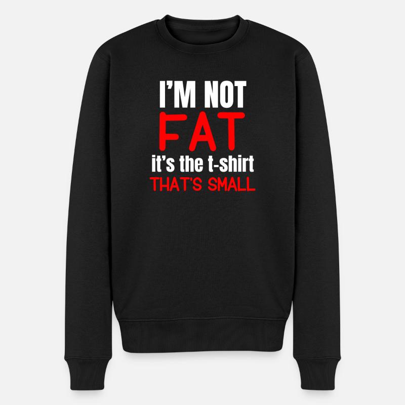 Pas Gros Petit Haut - Pull Premium bio Homme - noir