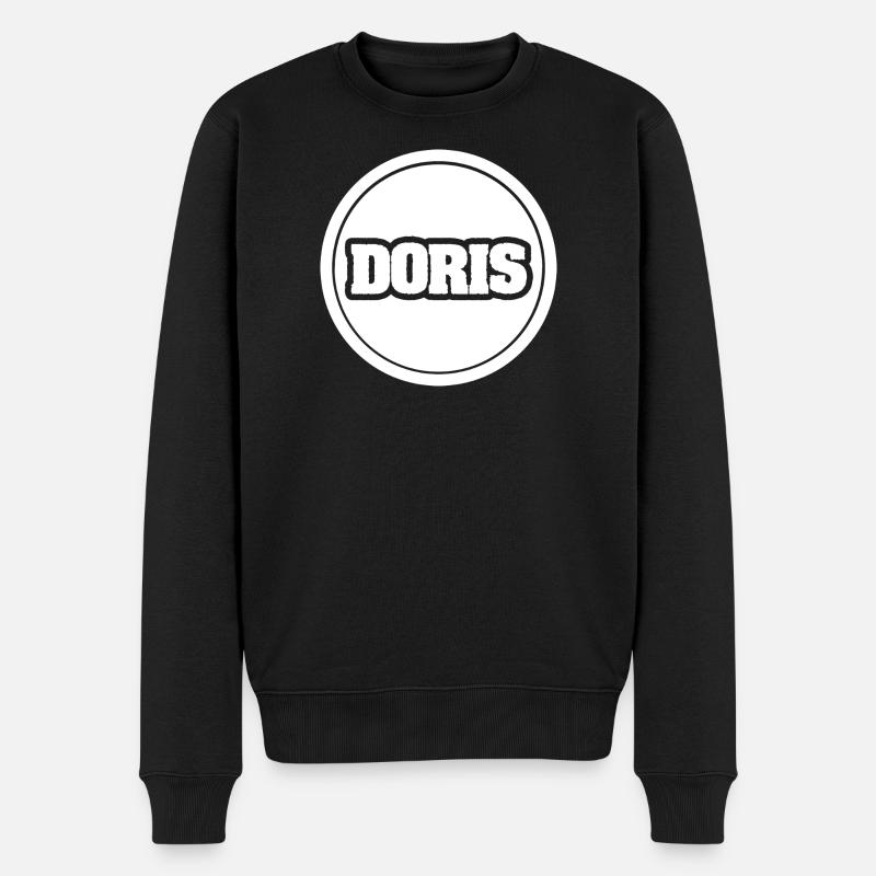 Geschenk für Doris - Männer Premium Bio Pullover - Schwarz