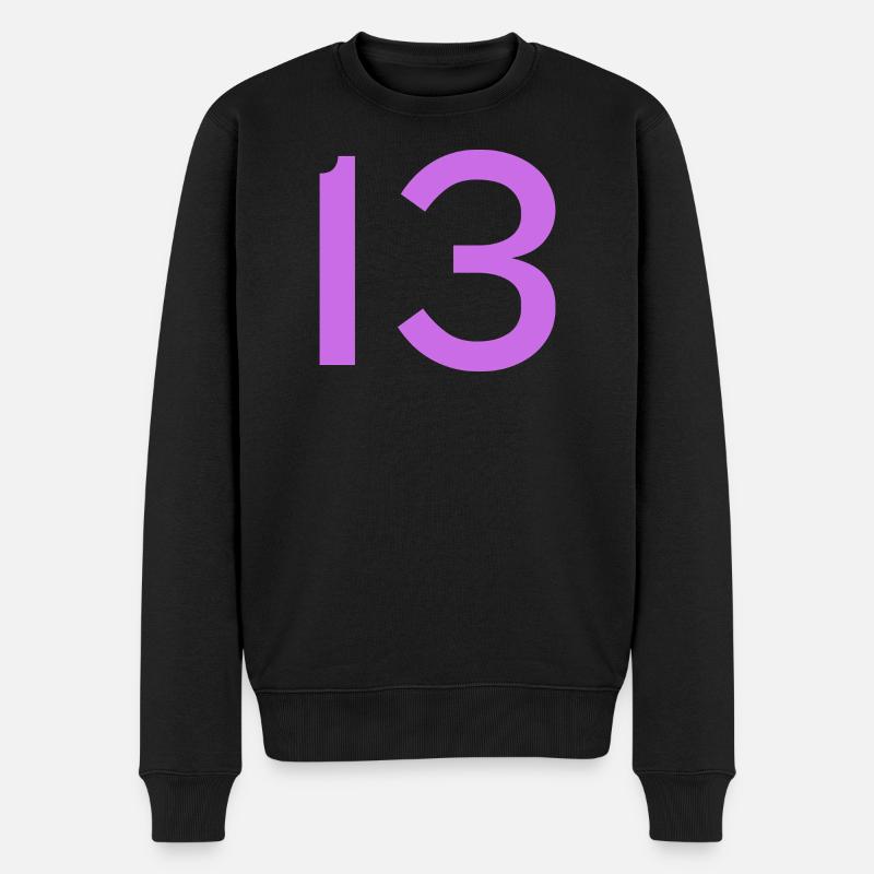 13 - Pull Premium bio Homme - noir
