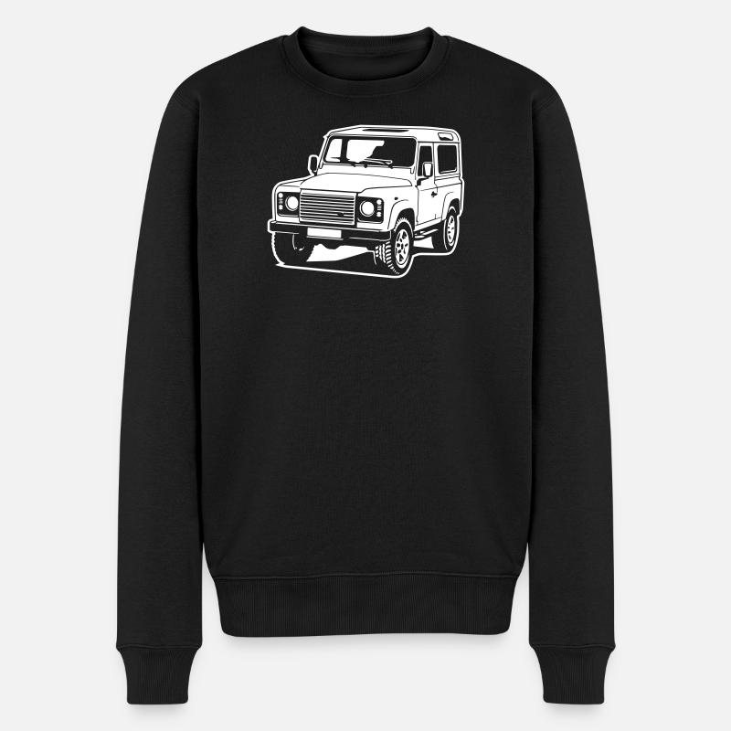 Defender (Image différente) - Pull Premium bio Homme - noir