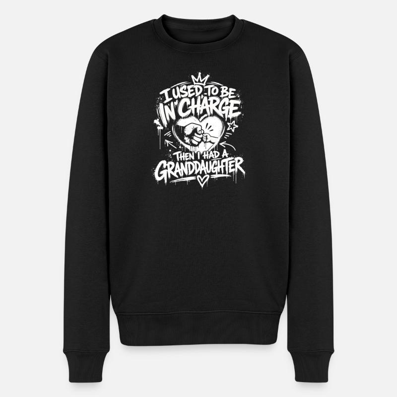 J’étais patronne, maintenant grand-mère - Pull Premium bio Homme - noir