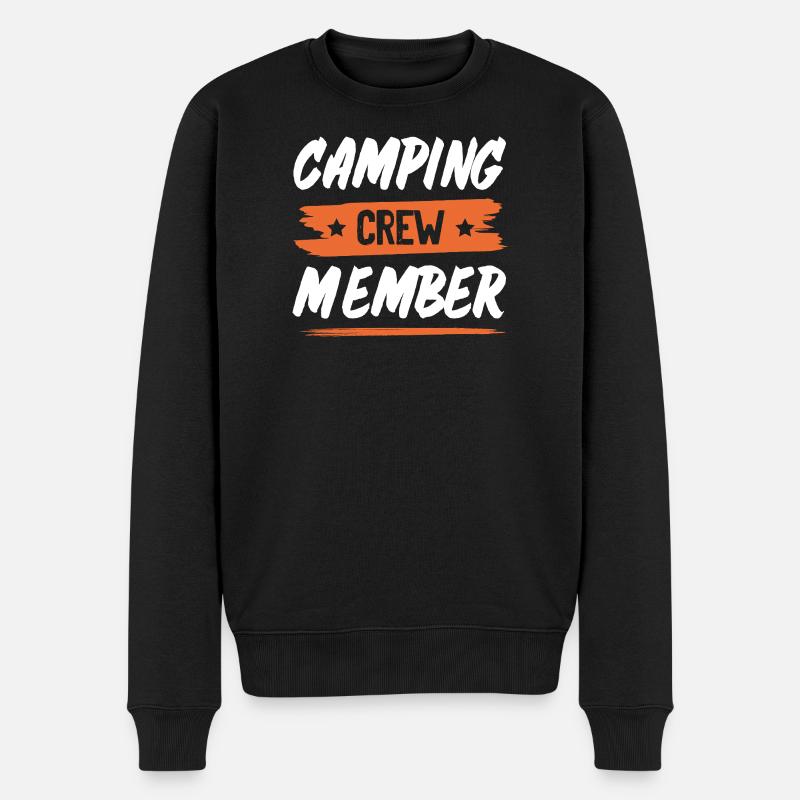 Chess Crew - Männer Premium Bio Pullover - Schwarz