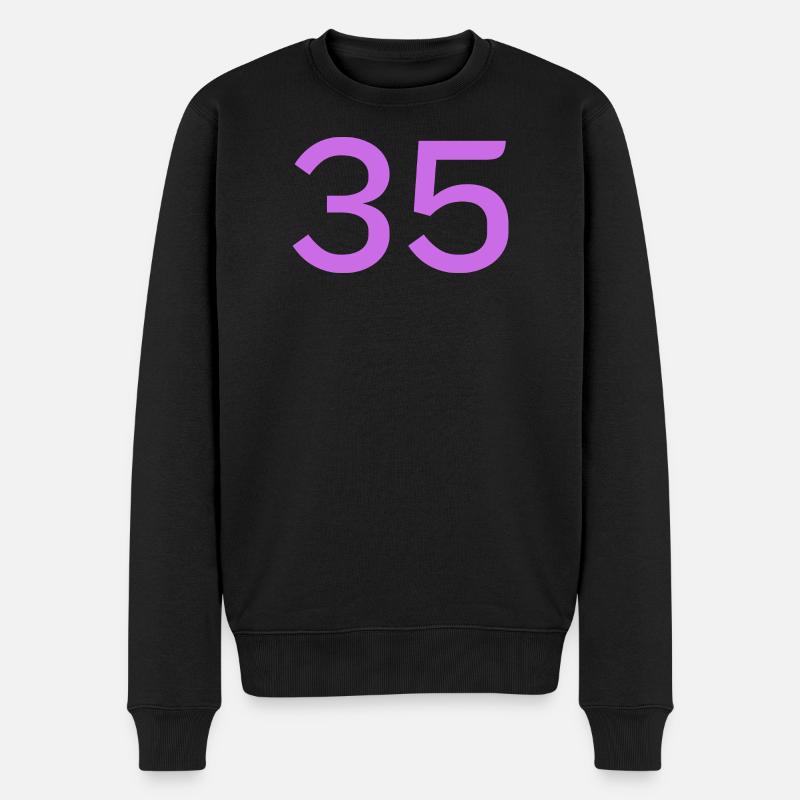 35 - Pull Premium bio Homme - noir