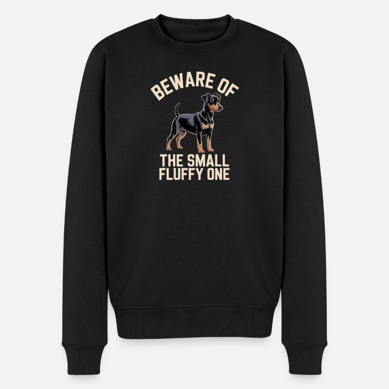 Cadeaux pour chiens Manchester Terrier - Pull Premium bio Homme - noir