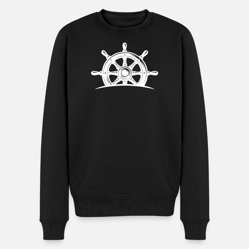 Volant - Pull Premium bio Homme - noir