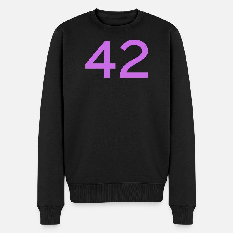 42 - Pull Premium bio Homme - noir