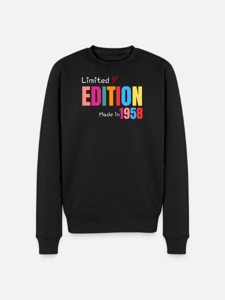 Limited edition Made in 1958 - Pull Premium bio Homme - noir