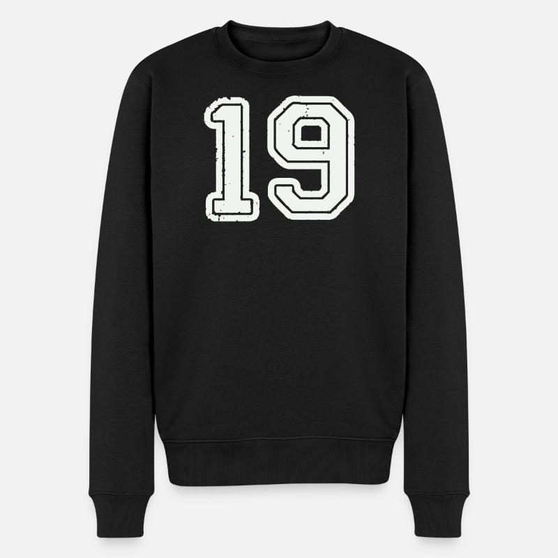 19 - Pull Premium bio Homme - noir
