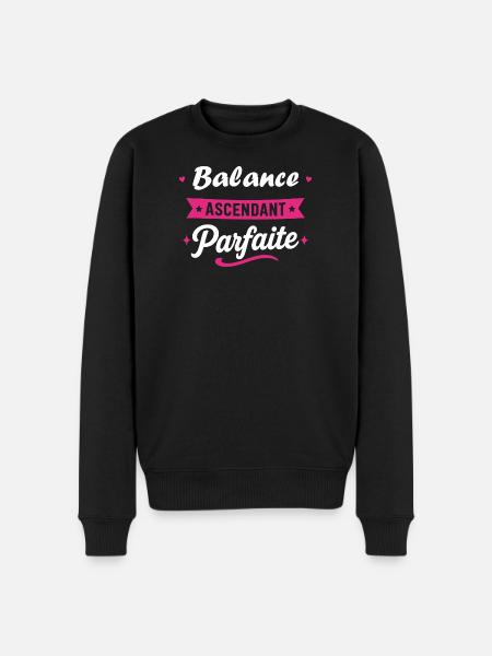 Balance Ascendant Parfaite - Pull Premium bio Homme - noir