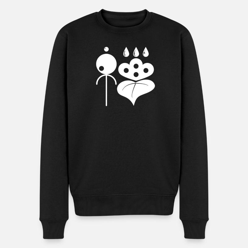 Zen et japonais - Pull Premium bio Homme - noir