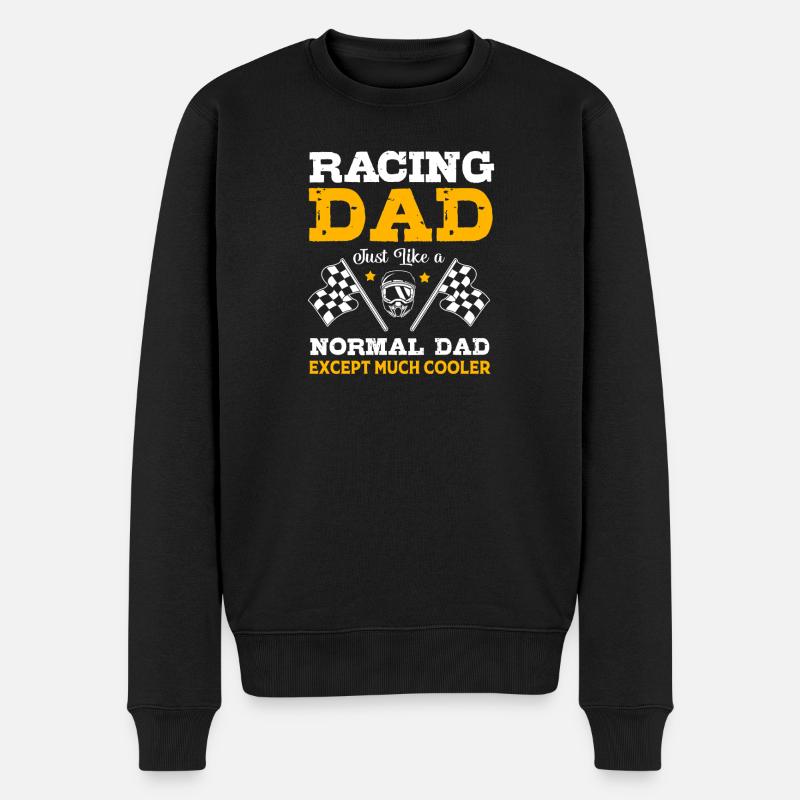 Drag Race - Männer Premium Bio Pullover - Schwarz