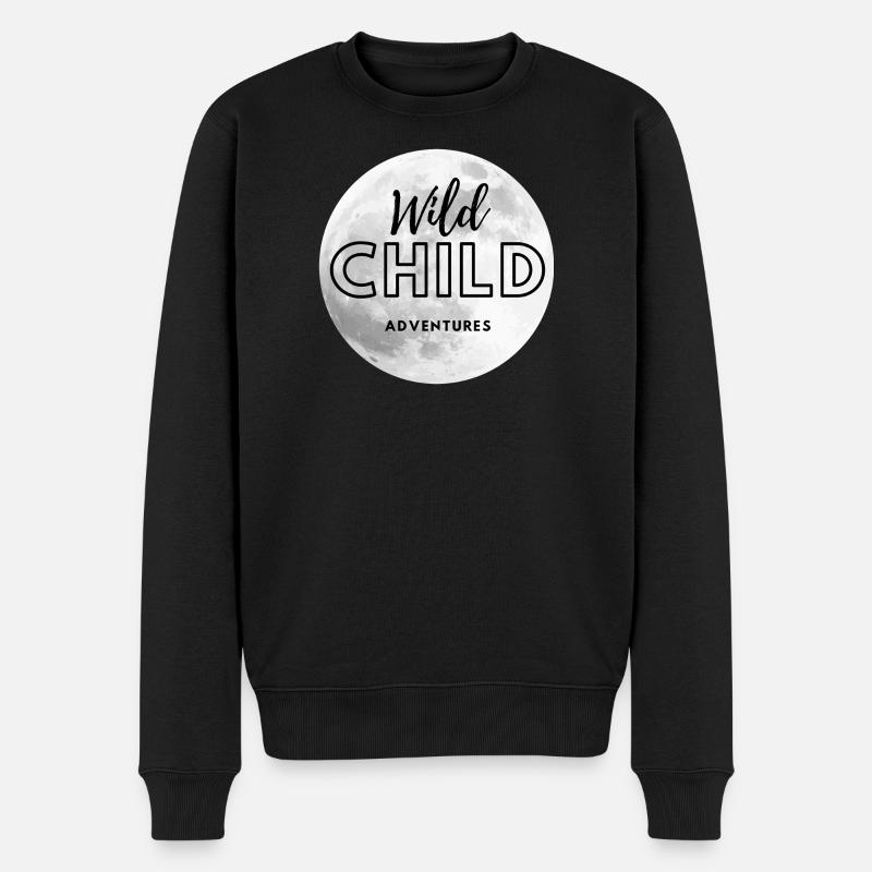 Aventures d’enfants sauvages - Pull Premium bio Homme - noir