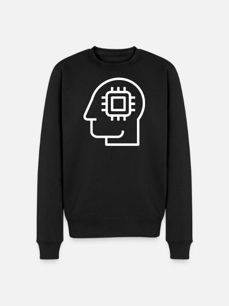 Ai, Artificial Intelligence, AI Technology - Men's Premium Organic Jumper - black
