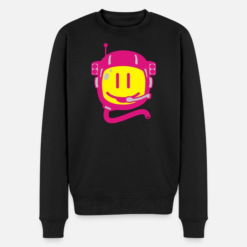 astronaut - Pull Premium bio Homme - noir