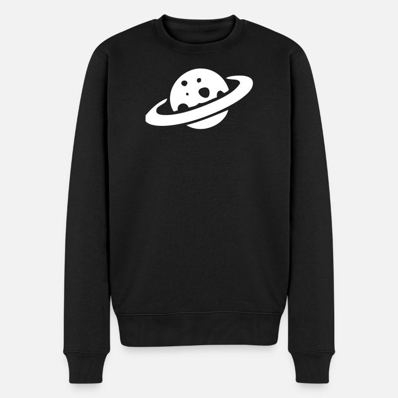 Fromage planète Saturne - Pull Premium bio Homme - noir