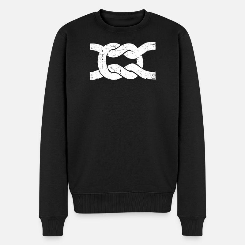 Noeud marin | nœud | Noeud - Pull Premium bio Homme - noir