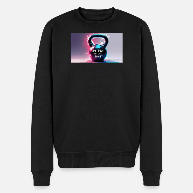 Kettelball avec slogan de motivation - Pull Premium bio Homme - noir