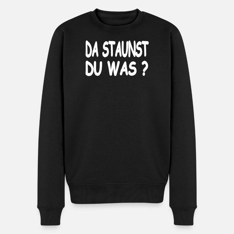 Auto - Männer Premium Bio Pullover - Schwarz