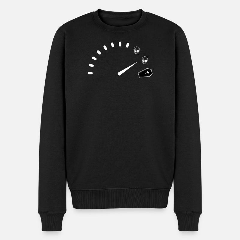 Minuit Chrono Mortuaire - Pull Premium bio Homme - noir