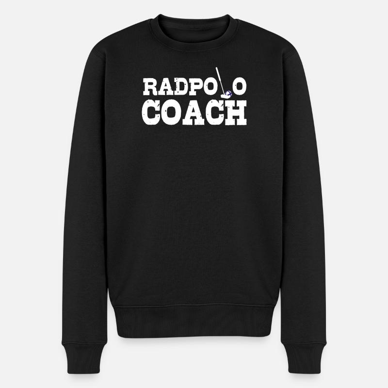 Coach de polo à vélo - Pull Premium bio Homme - noir