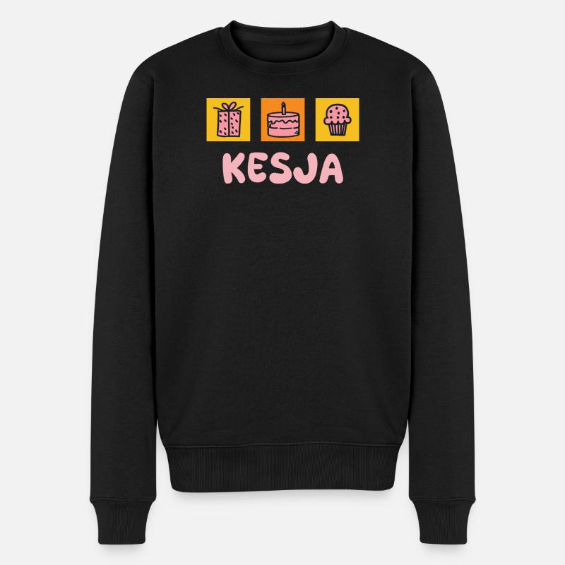 Cadeau pour Kesja - Pull Premium bio Homme - noir