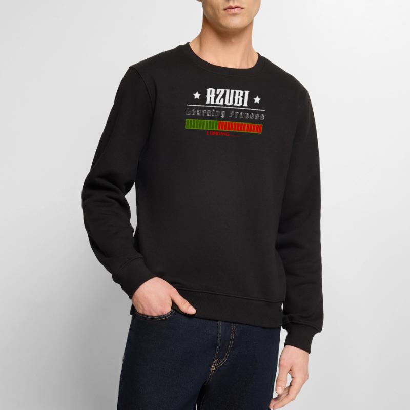 AZUBI learning process loading tshirt Männer Premium Bio Pullover