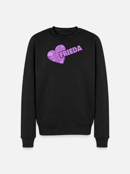 Frieda comme une couronne - Pull Premium bio Homme - noir