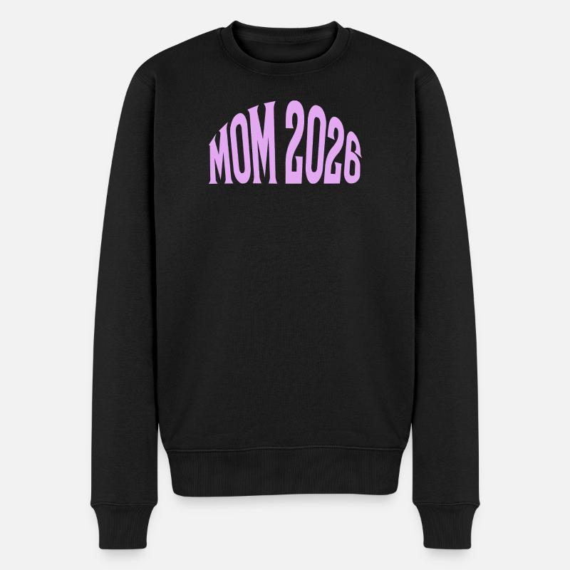 Maman 2026 - Pull Premium bio Homme - noir