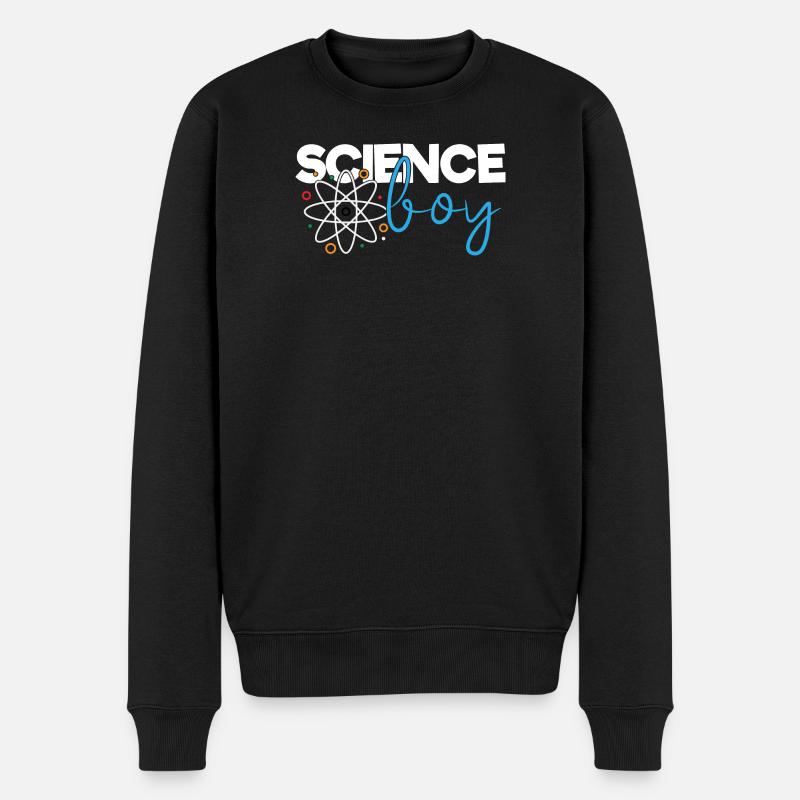 Garçon de science - Pull Premium bio Homme - noir