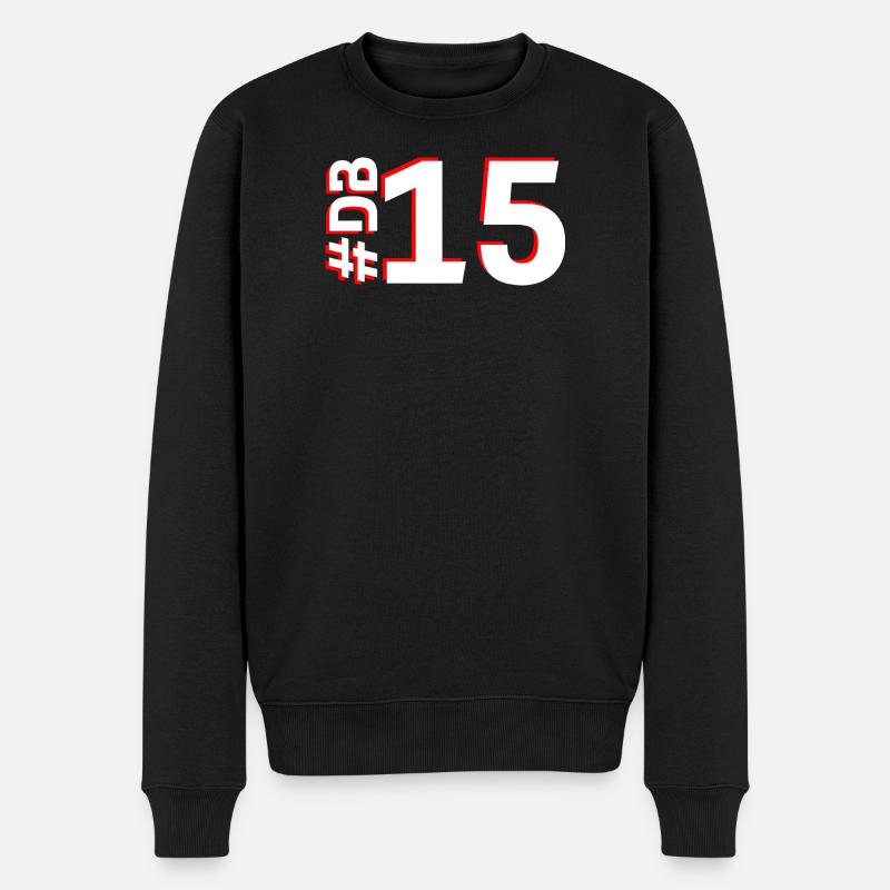 DB15-KARTON - Männer Premium Bio Pullover - Schwarz