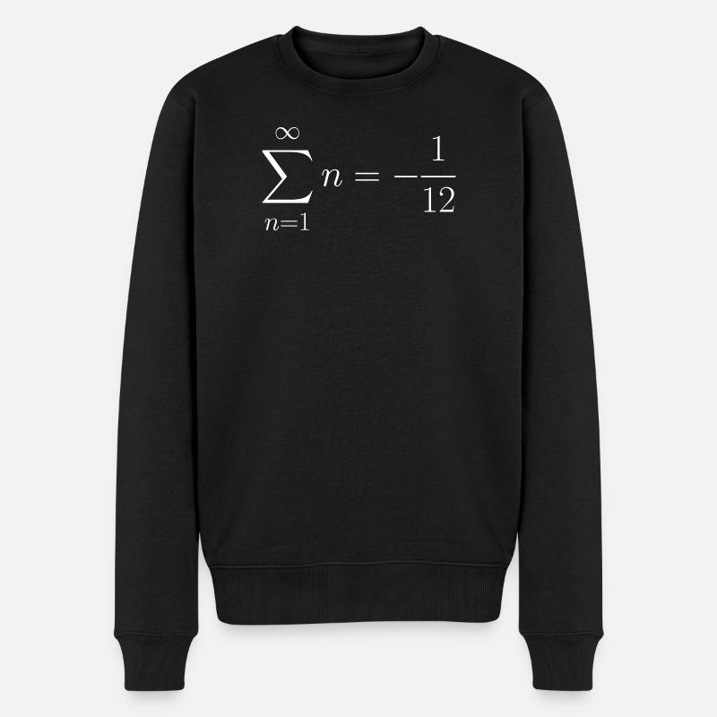 Zeta von -1 - Männer Premium Bio Pullover - Schwarz