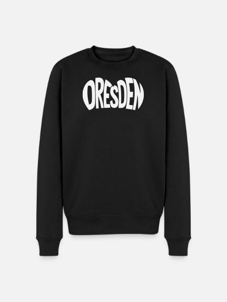 Lettrage Dresde - Pull Premium bio Homme - noir