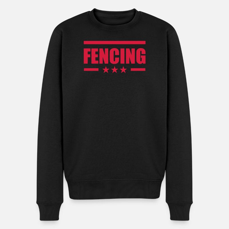 Fencing - Pull Premium bio Homme - noir