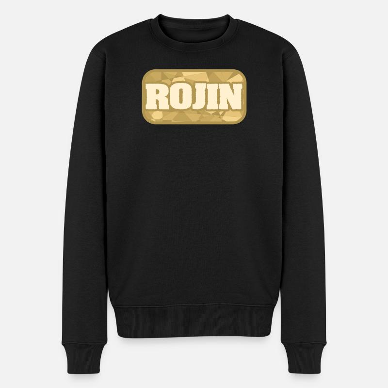 Rojin comme santé - Pull Premium bio Homme - noir