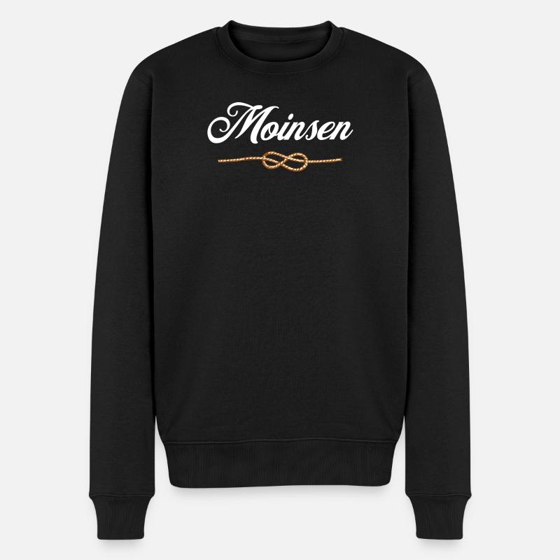« Moinsen » - Édition Tau - Pull Premium bio Homme - noir