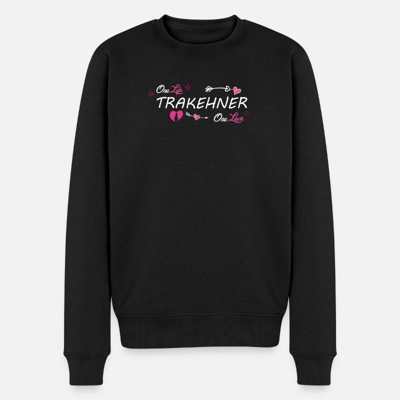 trakehner - Pull Premium bio Homme - noir