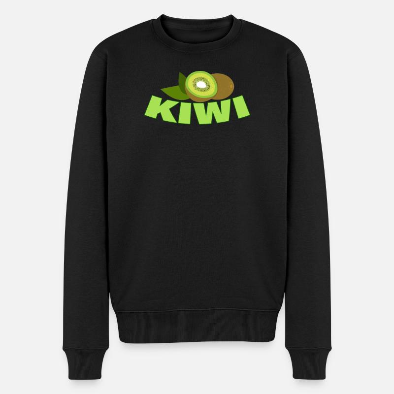 KIWI - Pull Premium bio Homme - noir