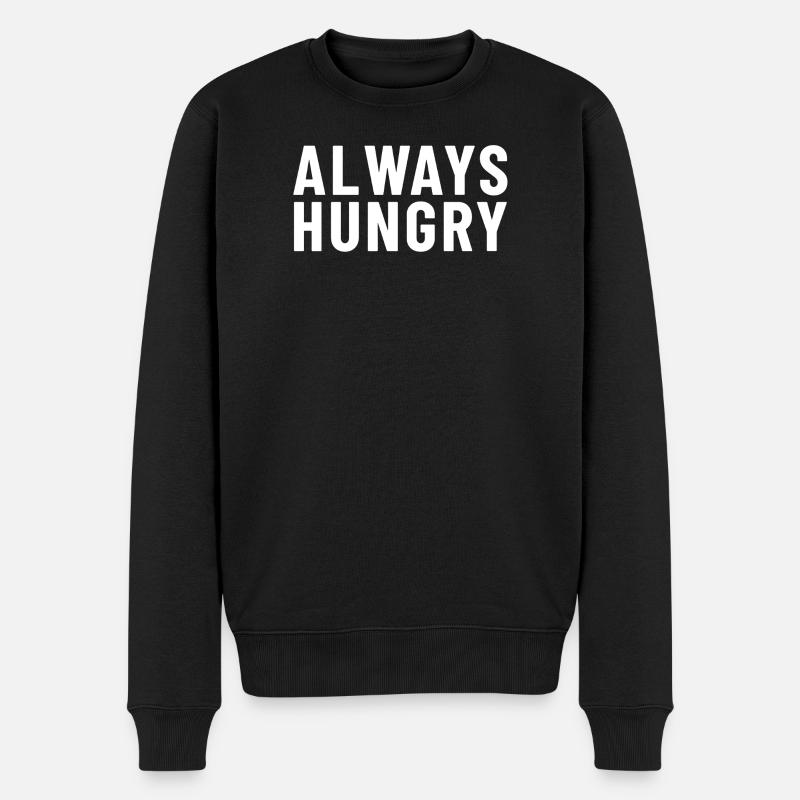 Toujours affamé - Pull Premium bio Homme - noir