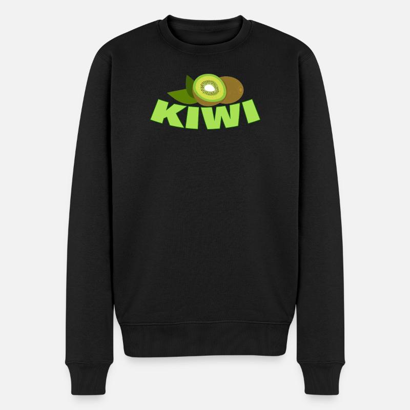Kiwi - Pull Premium bio Homme - noir