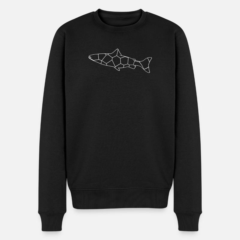poisson - Pull Premium bio Homme - noir