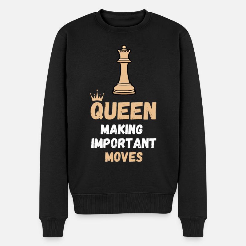Chess Saying Gift Checkmate Queens Gambit - Pull Premium bio Homme - noir