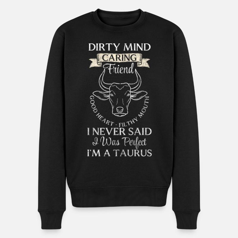 Sternzeichen Astrologie Mai Sternbild - Männer Premium Bio Pullover - Schwarz