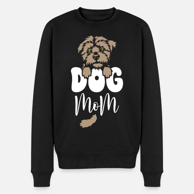 Maman chien - Pull Premium bio Homme - noir
