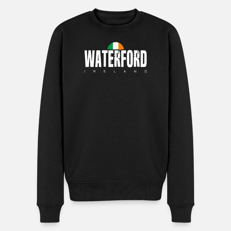 Waterford - Männer Premium Bio Pullover - Schwarz