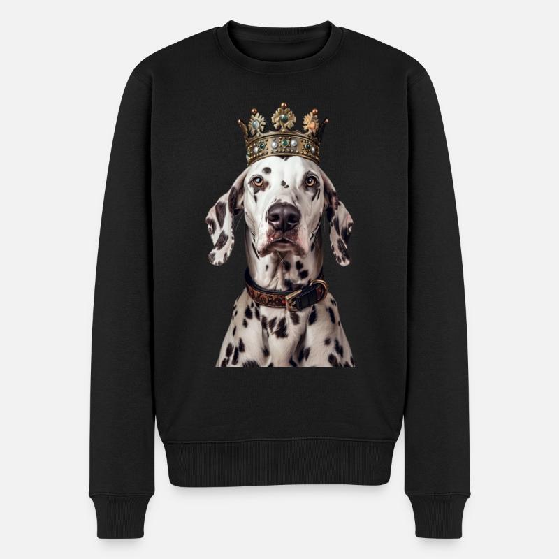 Dalmate - Pull Premium bio Homme - noir