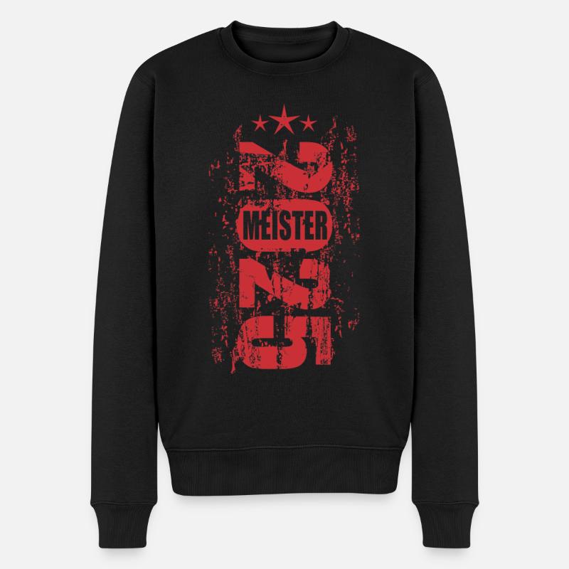 Meister 2025 - Männer Premium Bio Pullover - Schwarz