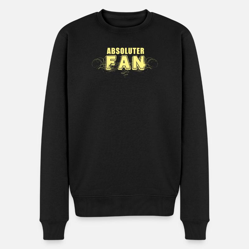 VENTILATEUR ABSOLU - Pull Premium bio Homme - noir