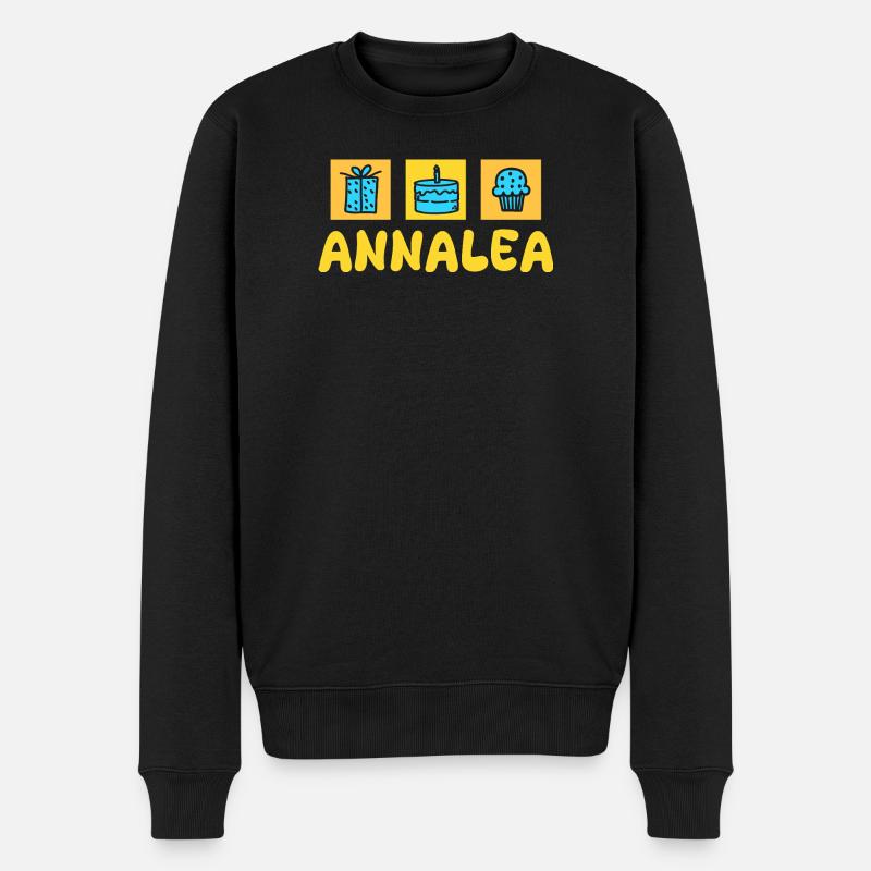 Cadeau pour Annalea - Pull Premium bio Homme - noir