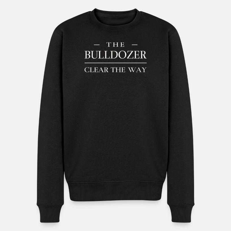 Dégagez le chemin - Bulldozer - Pull Premium bio Homme - noir